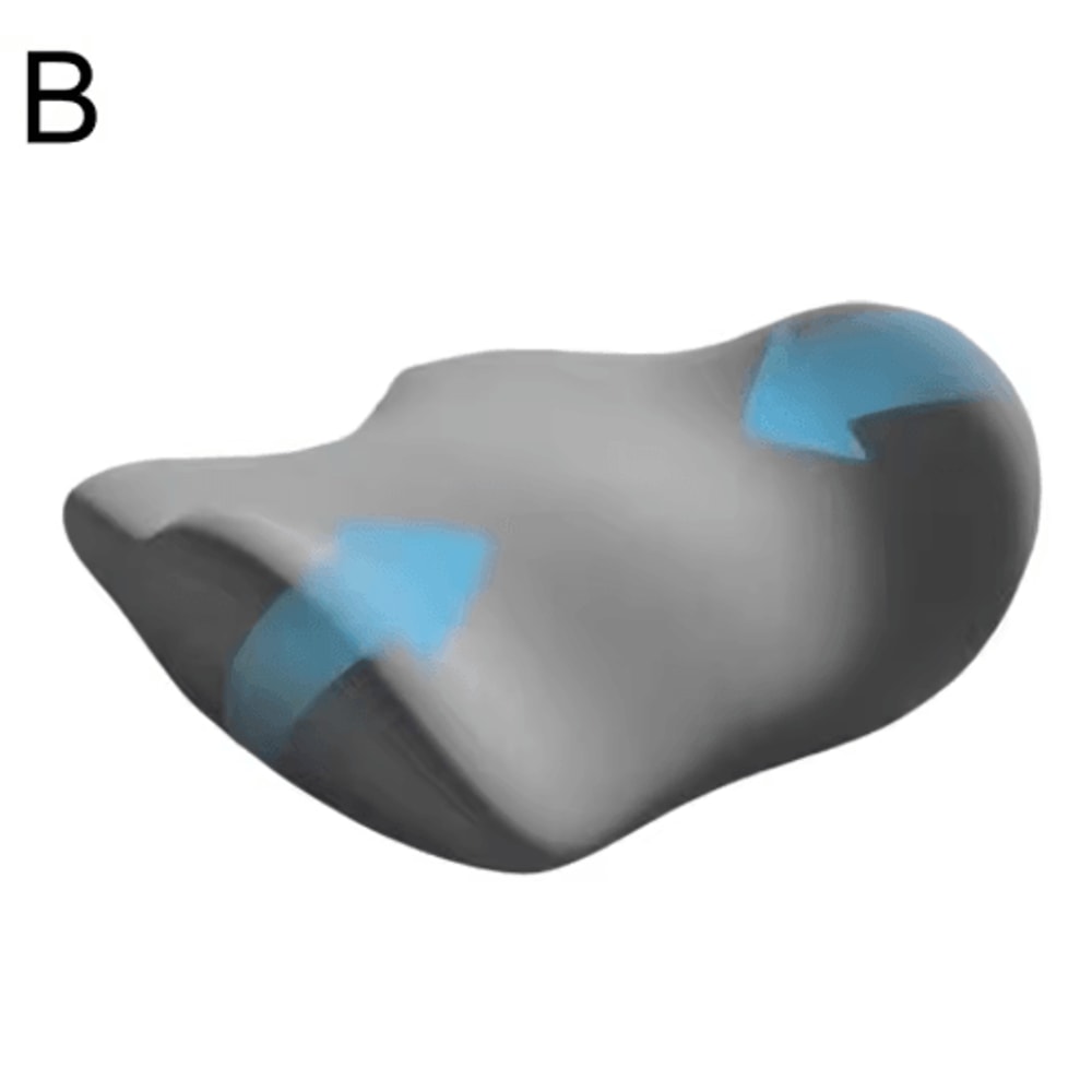 Ergonomic Memory Cotton Lumbar Support Pillow For Sleep Bed Use 5