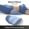 Ergonomic Memory Cotton Lumbar Support Pillow For Sleep Bed Use 7