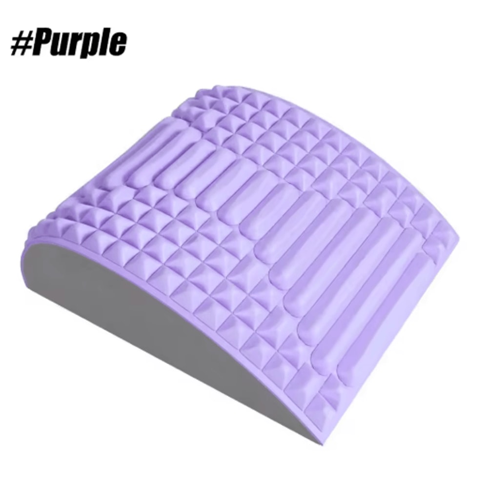Back Stretcher Pillow With Lumbar Neck Massage Support 1