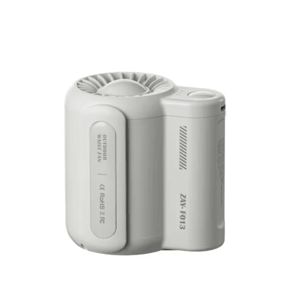 Leafless Hanging Waist Fan Under Shirt With USB Rechargeable Cooling 2