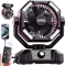 20000mAh Rechargeable Camping Fan With LED Lantern 8Speed Control 3