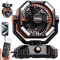 20000mAh Rechargeable Camping Fan With LED Lantern 8Speed Control 4