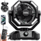 20000mAh Rechargeable Camping Fan With LED Lantern 8Speed Control 6