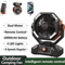20000mAh Rechargeable Camping Fan With LED Lantern 8Speed Control 0