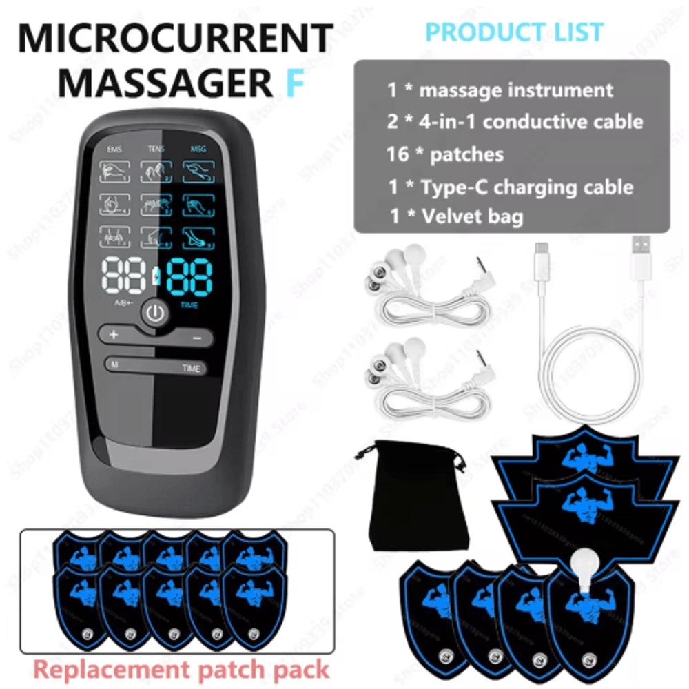 Digital TENS EMS Muscle Stimulator For Body Therapy And Massage 3