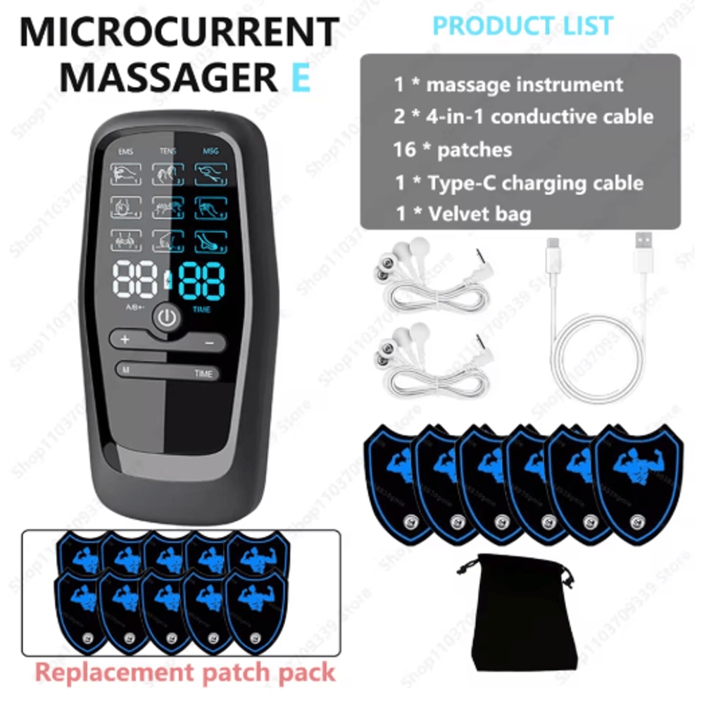 Digital TENS EMS Muscle Stimulator For Body Therapy And Massage 4