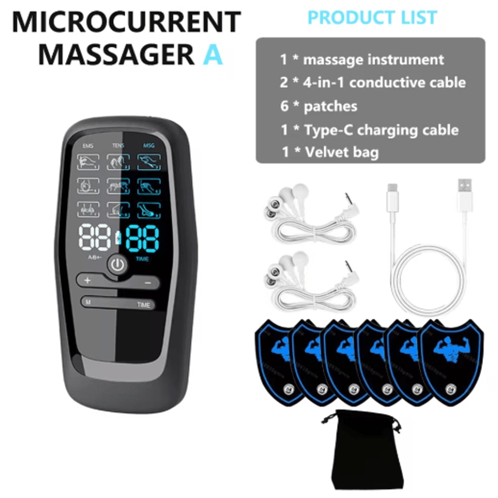 Digital TENS EMS Muscle Stimulator For Body Therapy And Massage 8