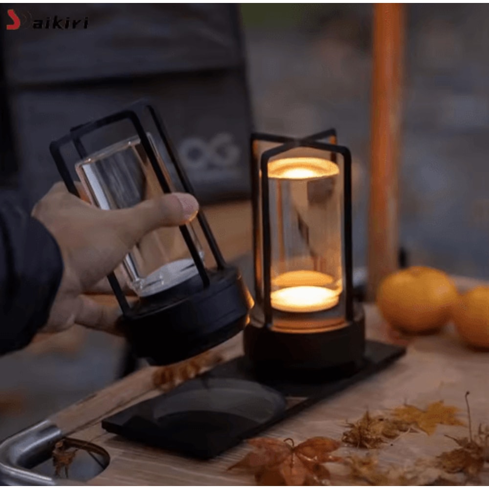 Rechargeable Crystal LED Touch Table Lamp In Aluminum Alloy 8