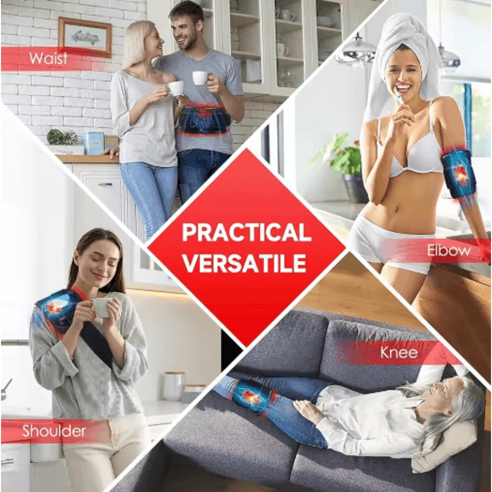 Red Infrared Light Therapy Belt With Heat For Waist Full Body Use 6