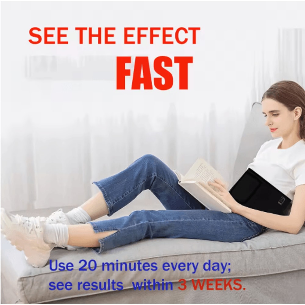 Red Infrared LED Light Therapy Belt With Heat For Face Waist Full Body 10