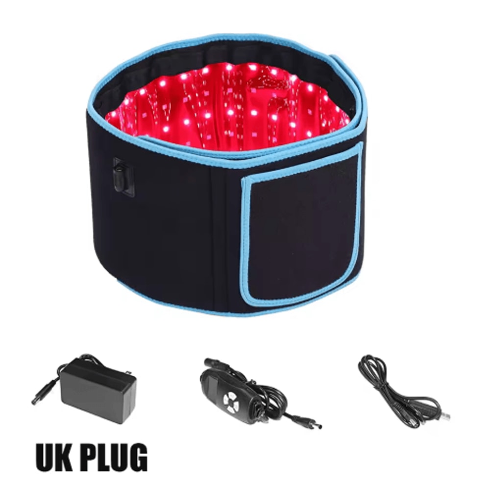 Red Infrared LED Light Therapy Belt With Heat For Face Waist Full Body 5