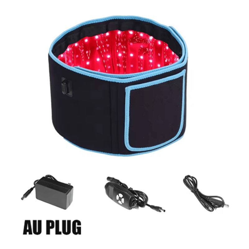 Red Infrared LED Light Therapy Belt With Heat For Face Waist Full Body 6