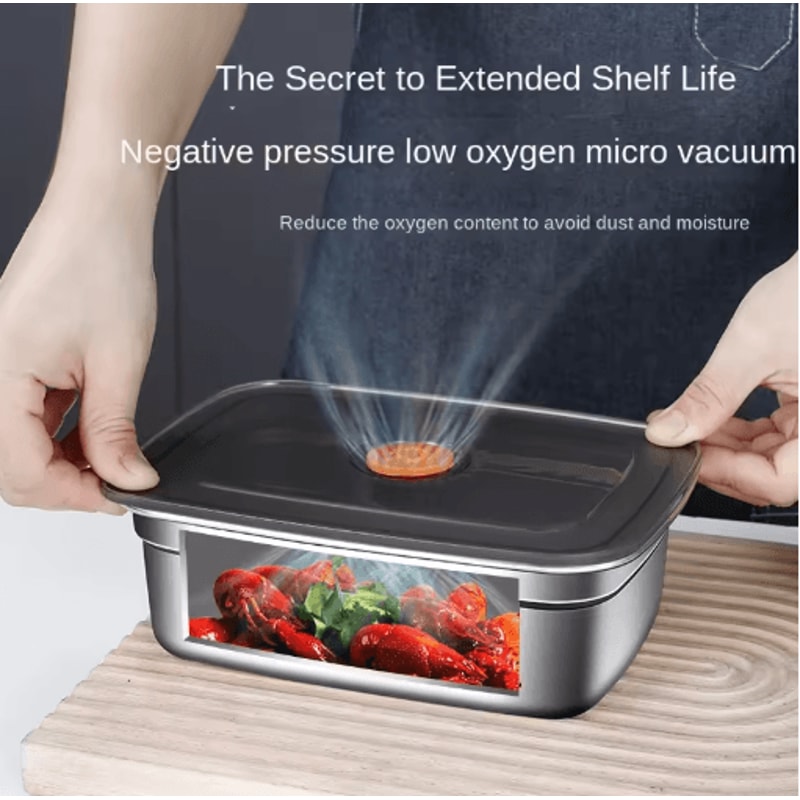 304 Stainless Steel LeakProof Bento Lunch Box For Storage Travel 11