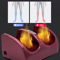 Electric Foot Massager With Heat Air Compression Shiatsu Kneading 8