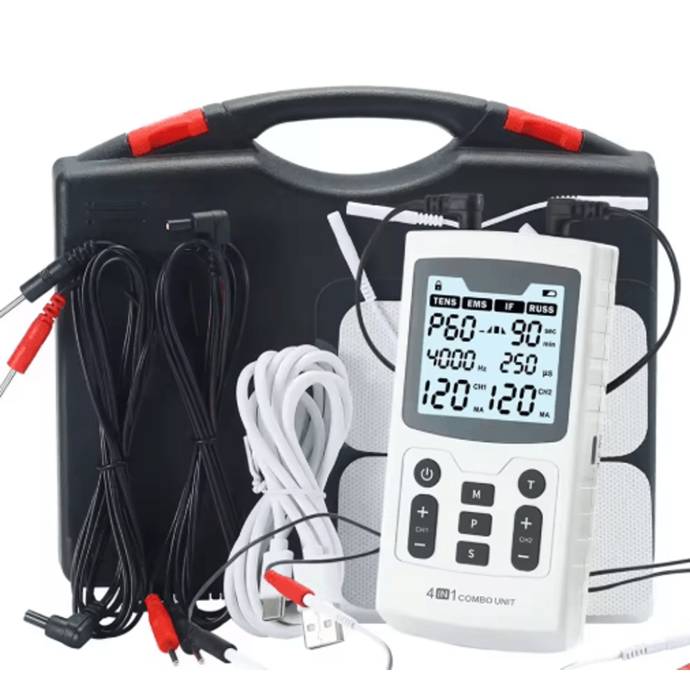 4in1 Electric Muscle Stimulator With IFT RUSS TENS HighFrequency Modes 1