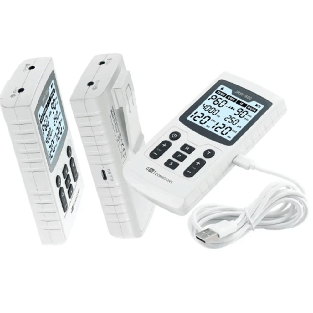 4in1 Electric Muscle Stimulator With IFT RUSS TENS HighFrequency Modes 6