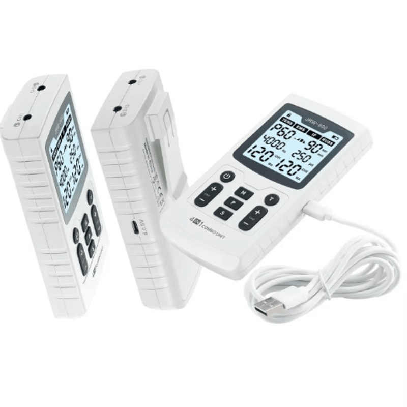 4in1 Electric Muscle Stimulator With IFT RUSS TENS HighFrequency Modes 6