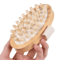 2in1 Dry Skin Body Massage Brush With Natural Bristles 4