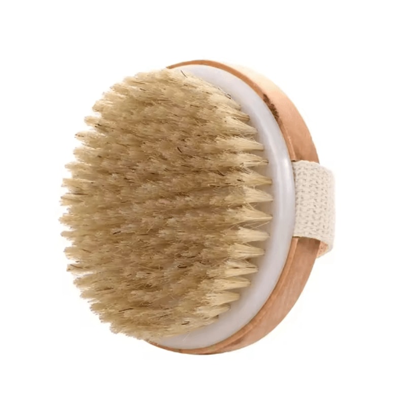 2in1 Dry Skin Body Massage Brush With Natural Bristles 8