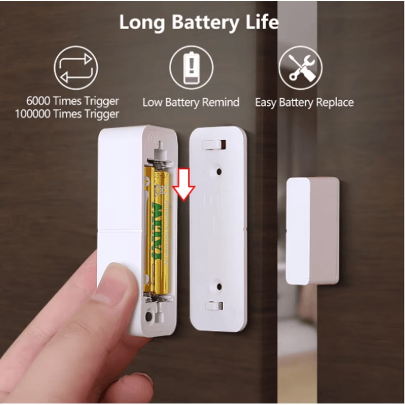 Tuya WiFi Zigbee Smart Door Window Contact Sensor 5