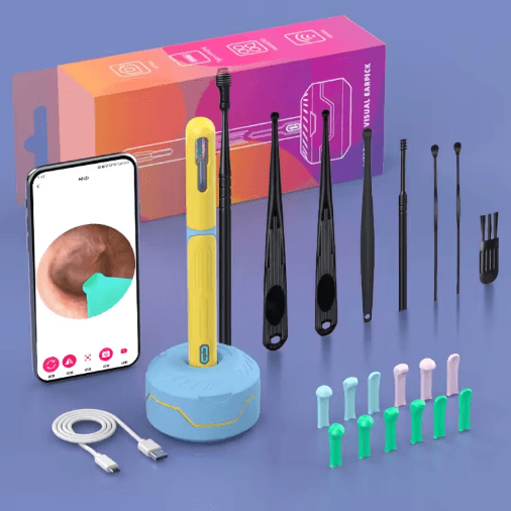 NK3 Pro Ear Cleaner With Camera HD Visual Otoscope Ear Cleaning Set 5