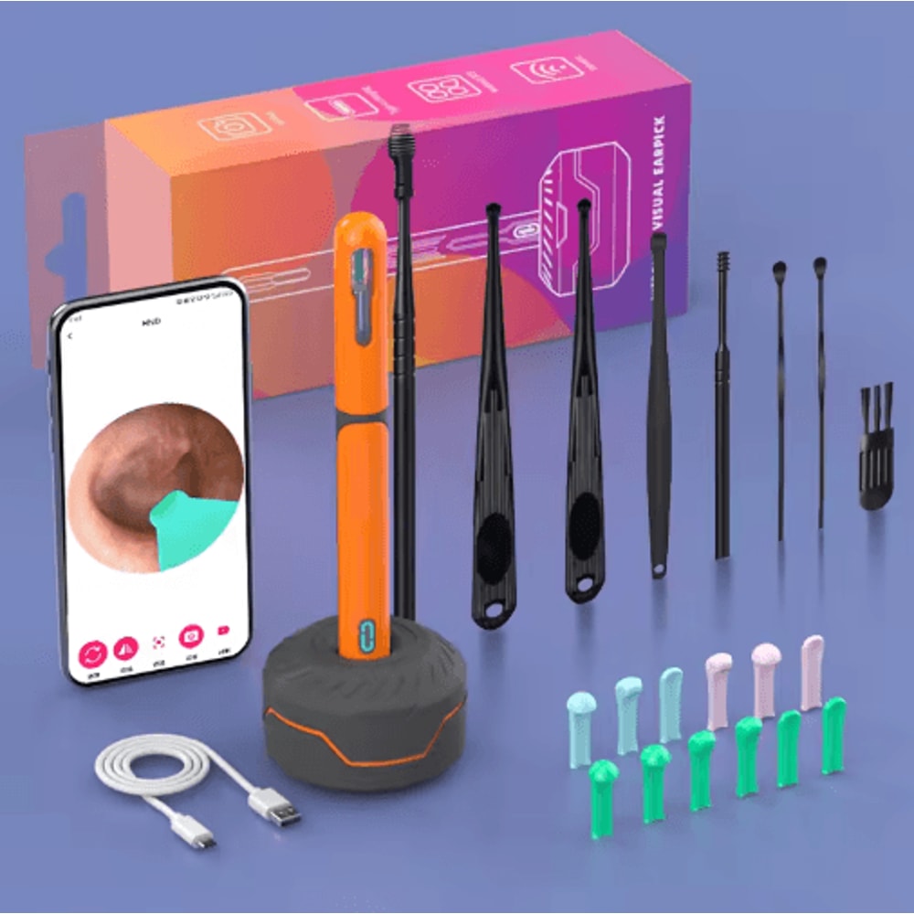 NK3 Pro Ear Cleaner With Camera HD Visual Otoscope Ear Cleaning Set 9