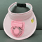 Breathable Cooling Fan Sun Visor Hat With USB Rechargeable Fan 2