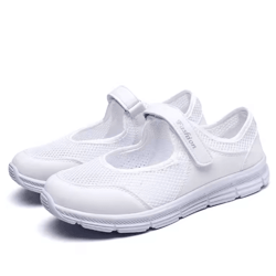 womens breathable white vulcanized sneakers for casual and work wear