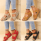 Summer Wedge Sandals For Women With Lightweight Platform And Non Slip Sole 0