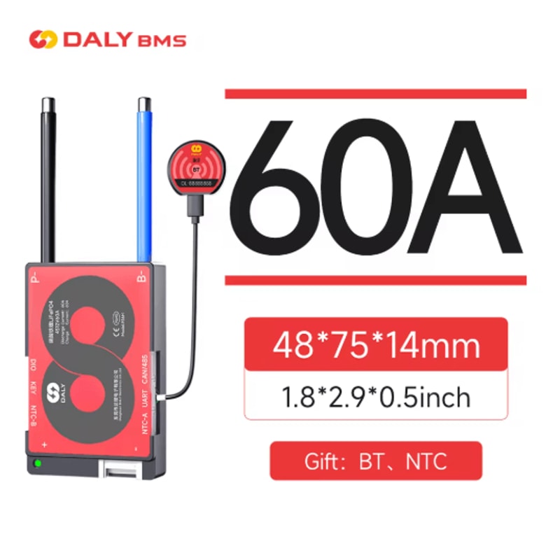 DALY Smart LiFePO4 BMS Board With Bluetooth And CAN Communication 6