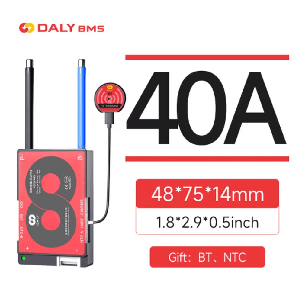 DALY Smart LiFePO4 BMS Board With Bluetooth And CAN Communication 8