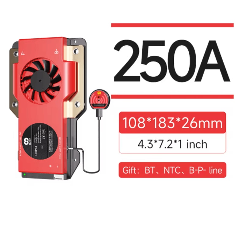 DALY Smart LiFePO4 BMS Board With Bluetooth And CAN Communication 22