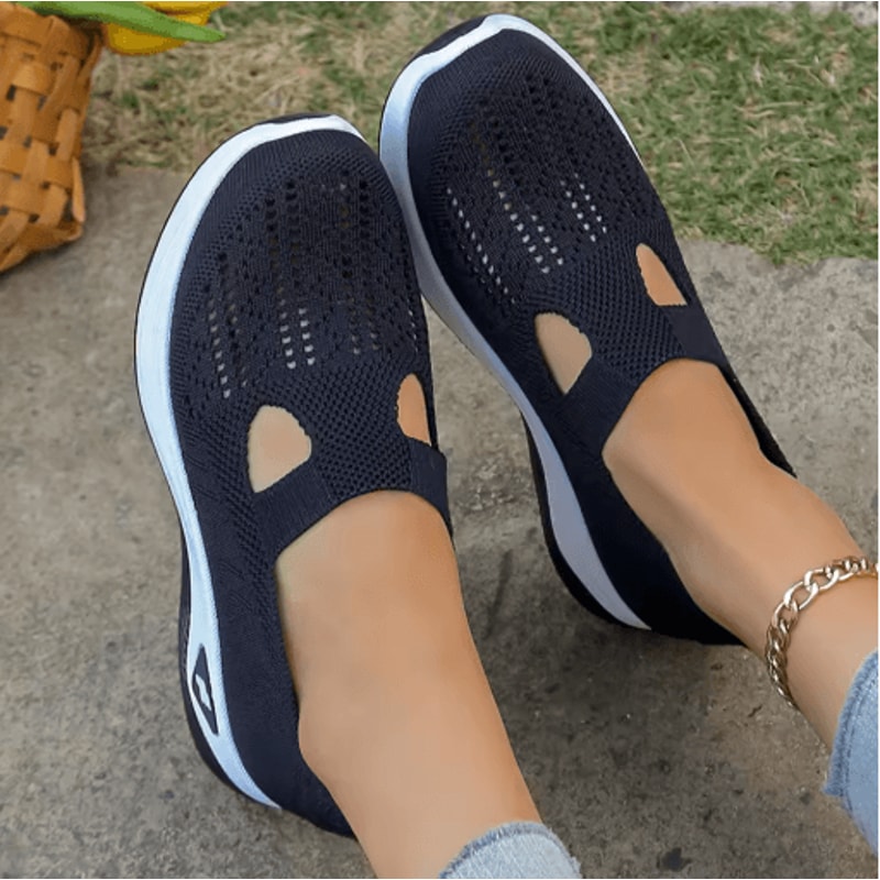 Womens Casual Lightweight Flat Sneakers For Summer And All Seasons 9
