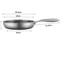 LMETJMA Stainless Steel Honeycomb Nonstick Frying Pan With Lid 5