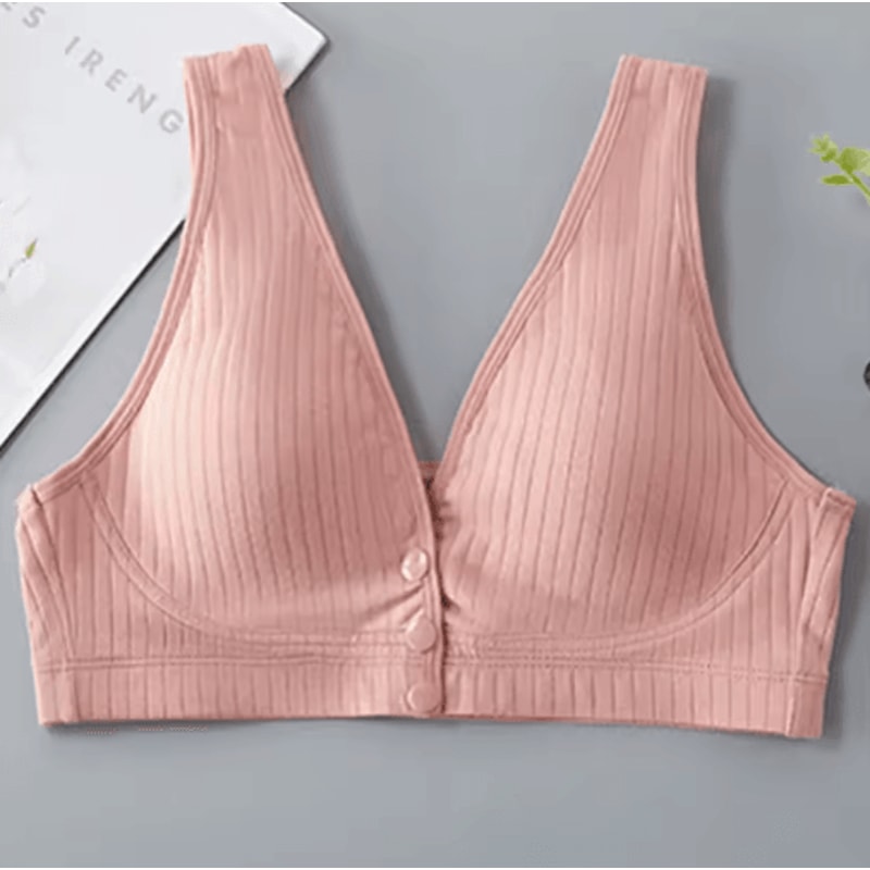 Pure Cotton Nursing Bra For Breastfeeding Maternity Comfort 1