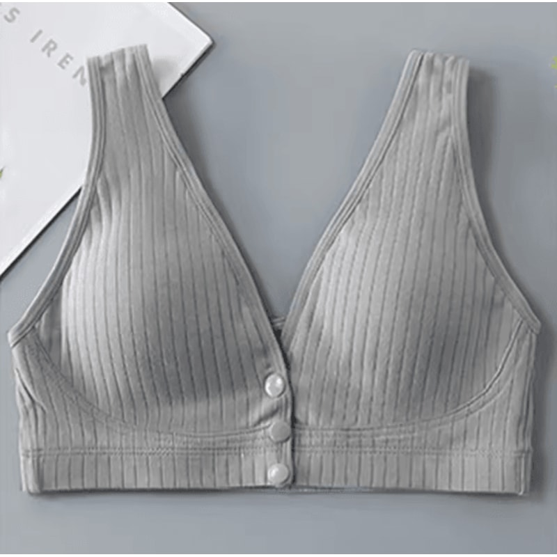 Pure Cotton Nursing Bra For Breastfeeding Maternity Comfort 2
