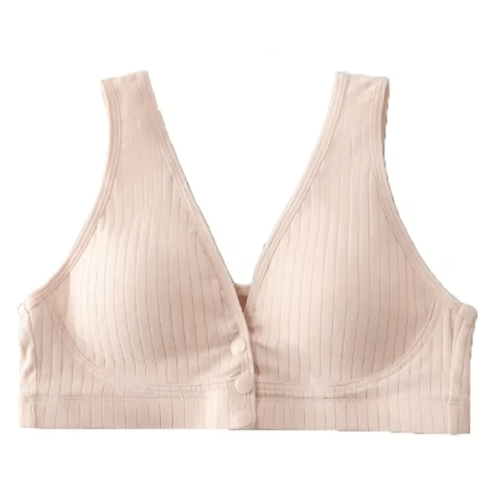Pure Cotton Nursing Bra For Breastfeeding Maternity Comfort 4