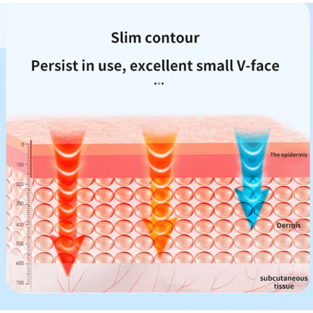 EMS Facial Lifting Massager With Microcurrent For Firming VFace Care 5