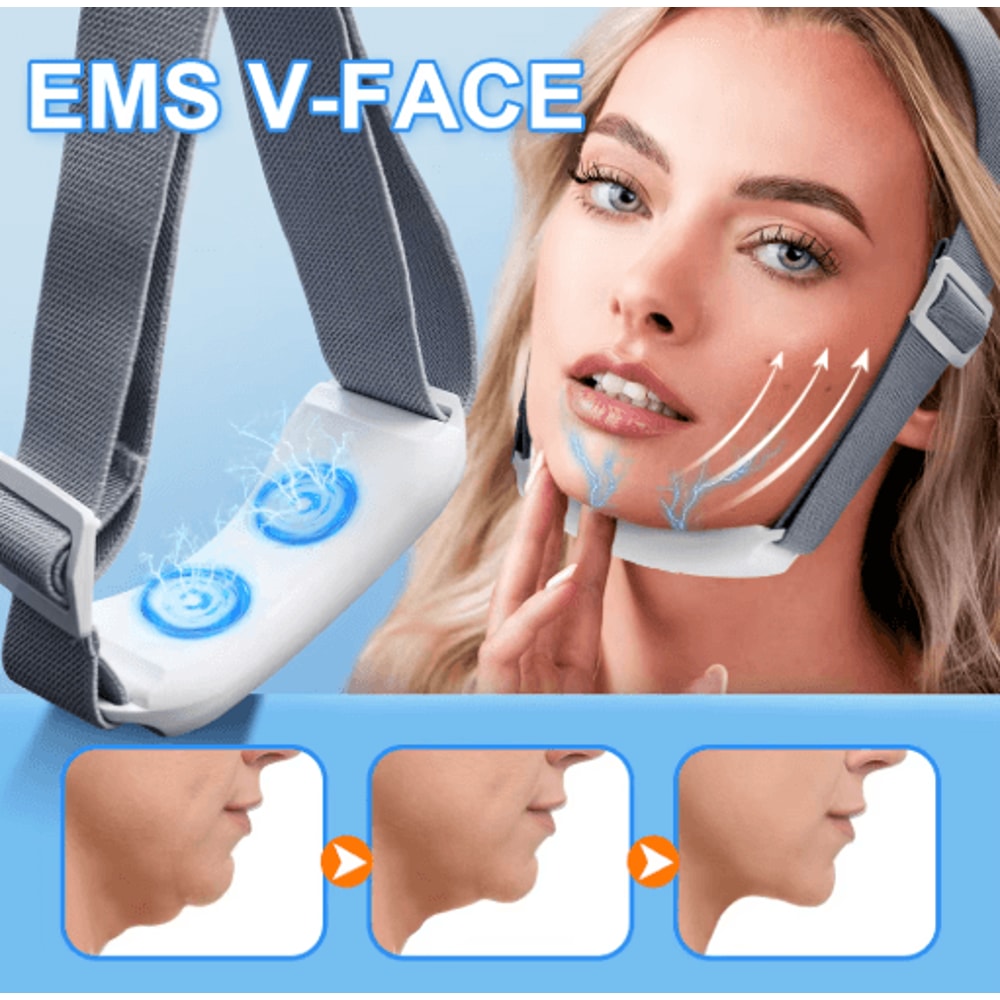 EMS Facial Lifting Massager With Microcurrent For Firming VFace Care 0