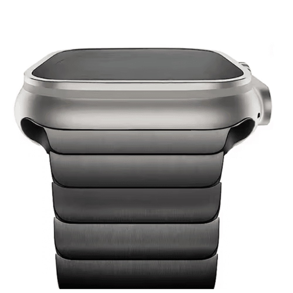 Titanium Color Stainless Steel Band For Apple Watch Ultra And Series 4