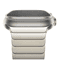 Titanium Color Stainless Steel Band For Apple Watch Ultra And Series 6