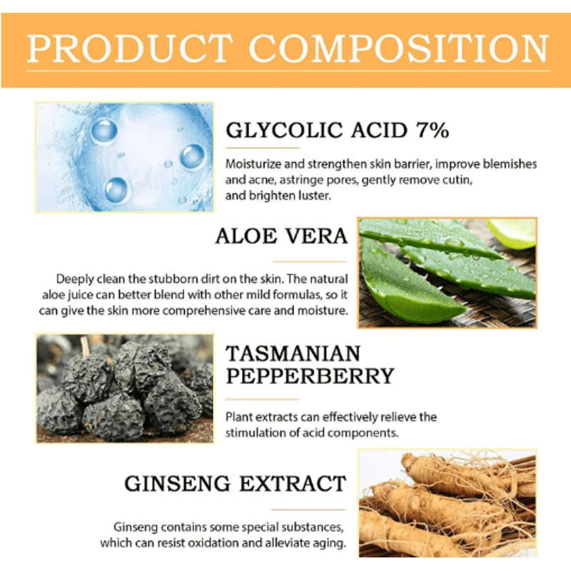 Glycolic Acid 7 Toning Solution For Skin Renewal And Hydration 100ml 3