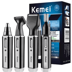 4 n 1 rechargeable nose and beard trimmer for men