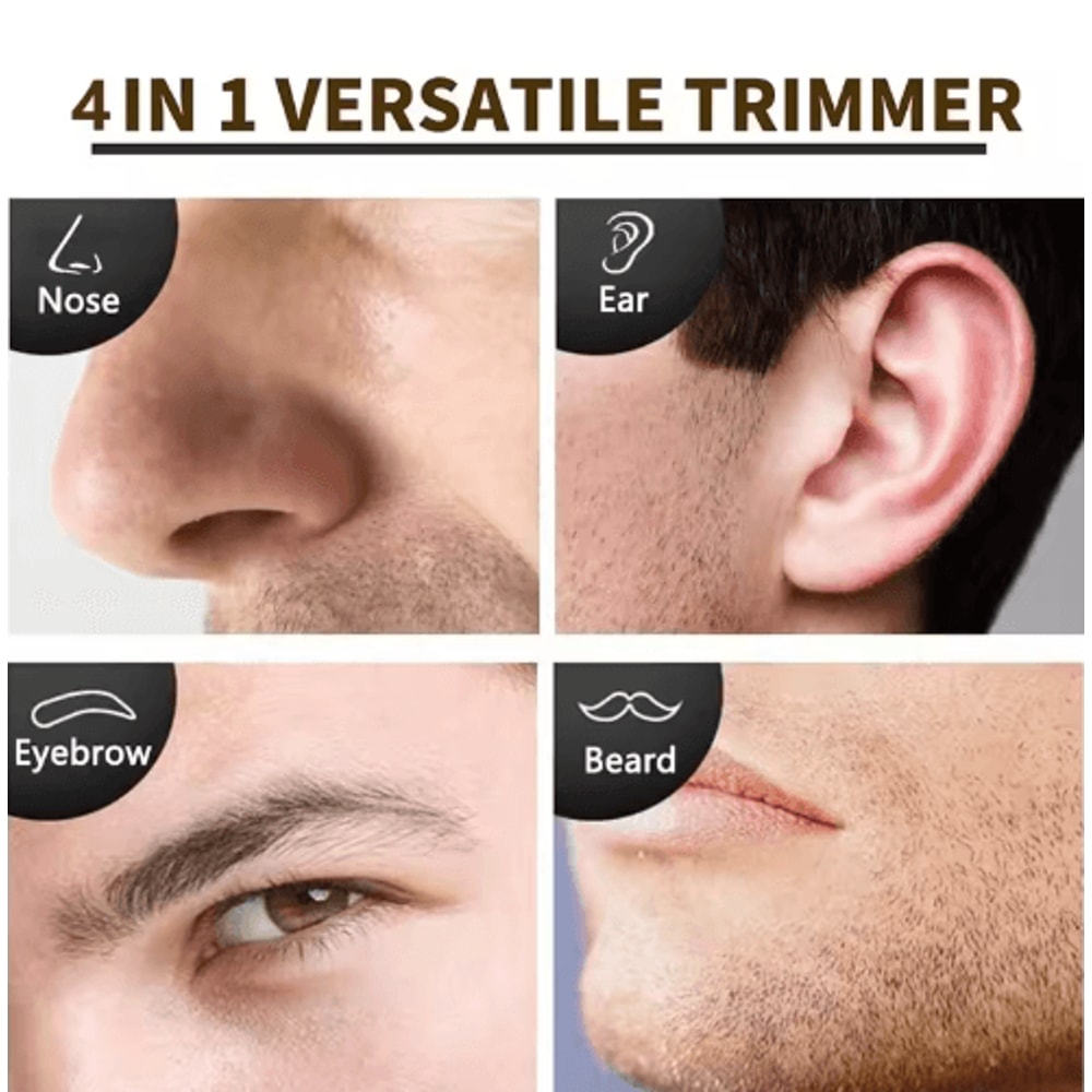 4 N 1 Rechargeable Nose And Beard Trimmer For Men 1