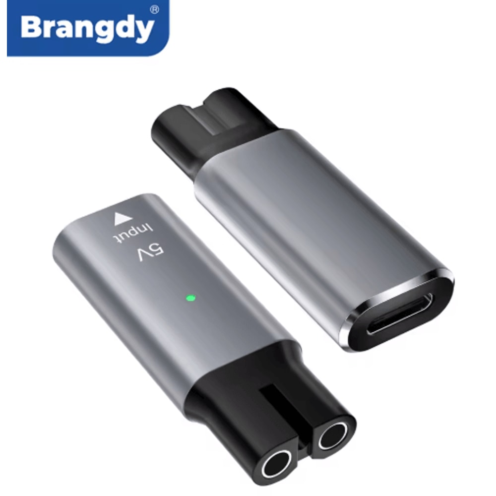 Brangdy TypeC Shaver Charger Converter For Philips OneBlade 5V USBC Adapter 0