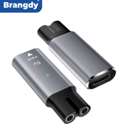 brangdy type-c shaver charger converter for philips oneblade – 5v usb-c adapter