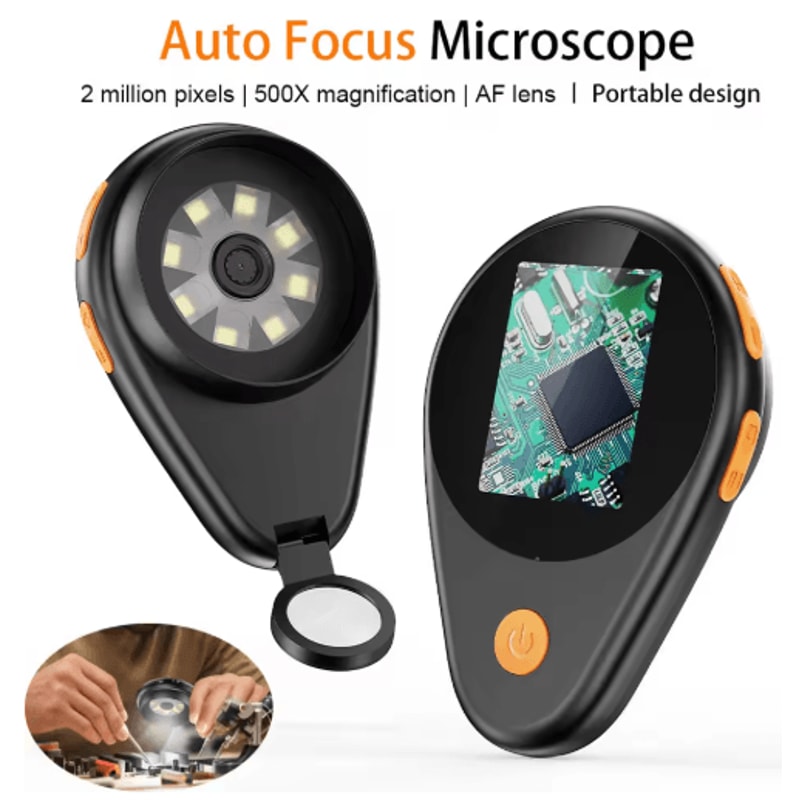 500X Digital Microscope With 20Inch Screen 1080P USB Microscope For Precision Work 1