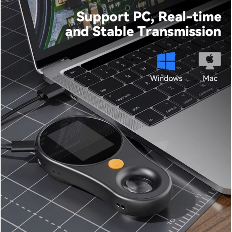 500X Digital Microscope With 20Inch Screen 1080P USB Microscope For Precision Work 5