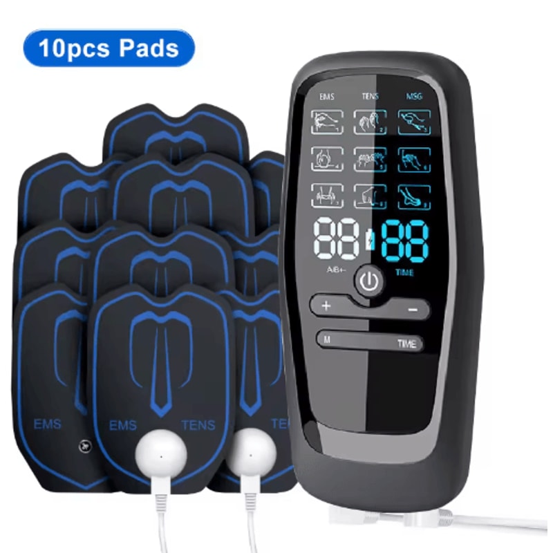 Digital TENS Muscle Stimulator Electrotherapy Massage Device For FullBody Relief 1