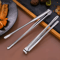 Stainless Steel BBQ Grill Tongs NonSlip Food Clip For Cooking Entertaining 9